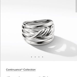 David Yurman Continuance Ring 14 mm